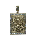 24K Oro Laminado Jesus Malverde Gold Filled