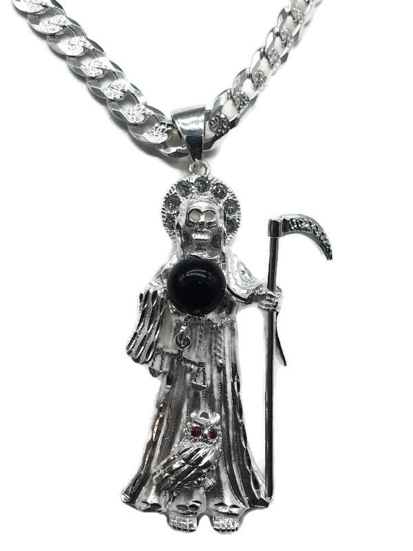 .925 Silver Santa Muerte High Quality Limited Edition