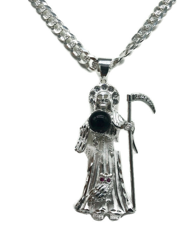 .925 Silver Santa Muerte High Quality Limited Edition