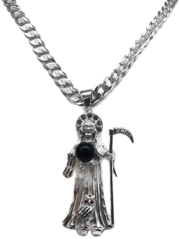 .925 Silver Santa Muerte High Quality Limited Edition