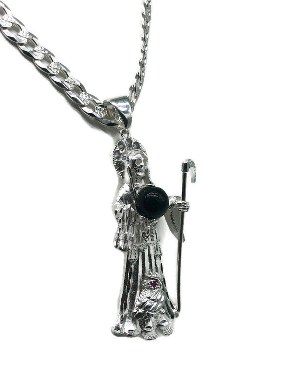 .925 Silver Santa Muerte High Quality Limited Edition