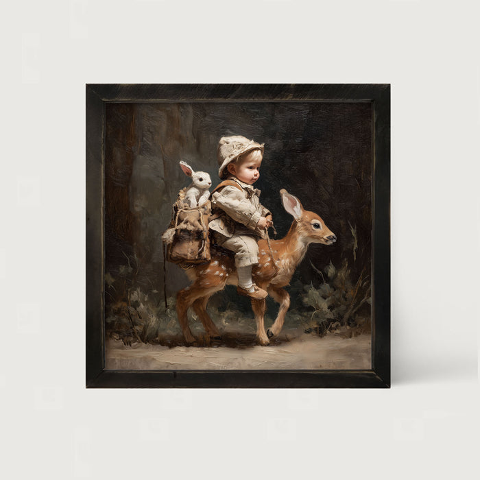 A Boy with his Forest Friends