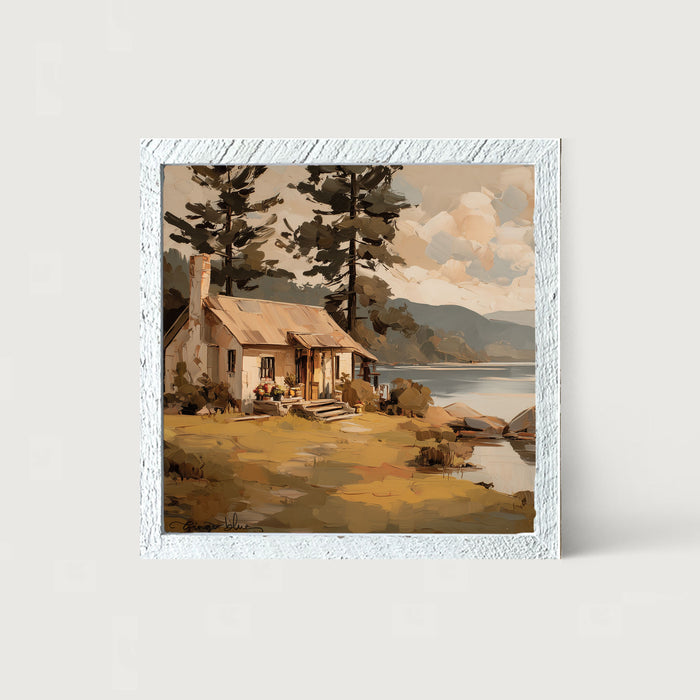 Adirondack Cabin - Framed Art