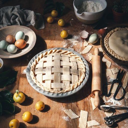 Agrarian Pie Dish - Stone by Farmhouse Pottery - MONC XIII