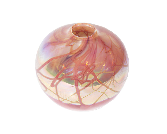 Andrew Shea Signed Art Glass Vase