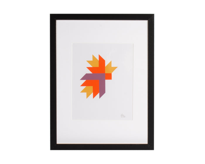 Anton Stankowski 1995 “Konstruktion and Intuition” Serigraph Print