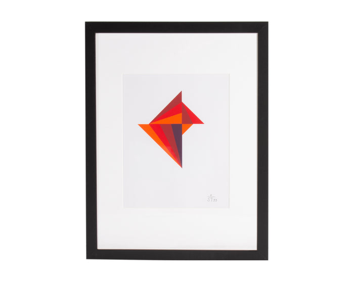 Anton Stankowski 1995 “Konstruktion and Intuition” Serigraph Print