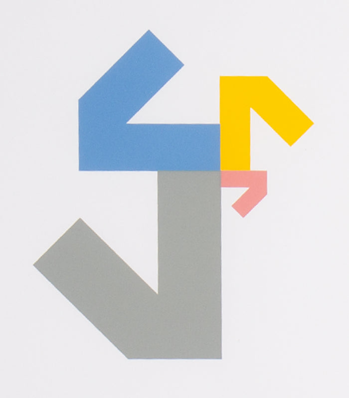 Anton Stankowski 1995 “Konstruktion and Intuition” Serigraph Print