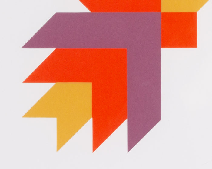 Anton Stankowski 1995 “Konstruktion and Intuition” Serigraph Print