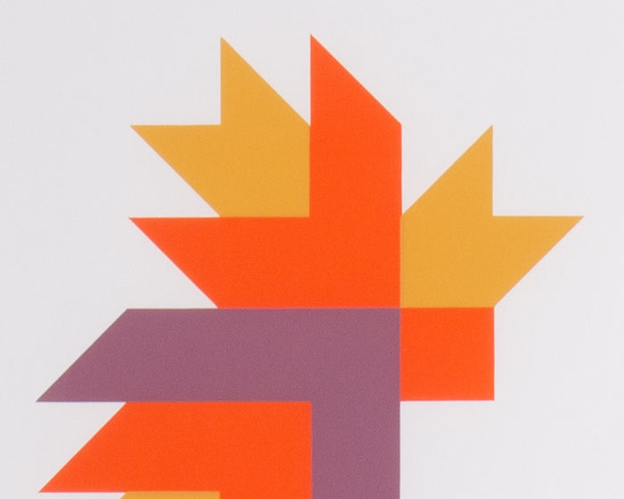 Anton Stankowski 1995 “Konstruktion and Intuition” Serigraph Print