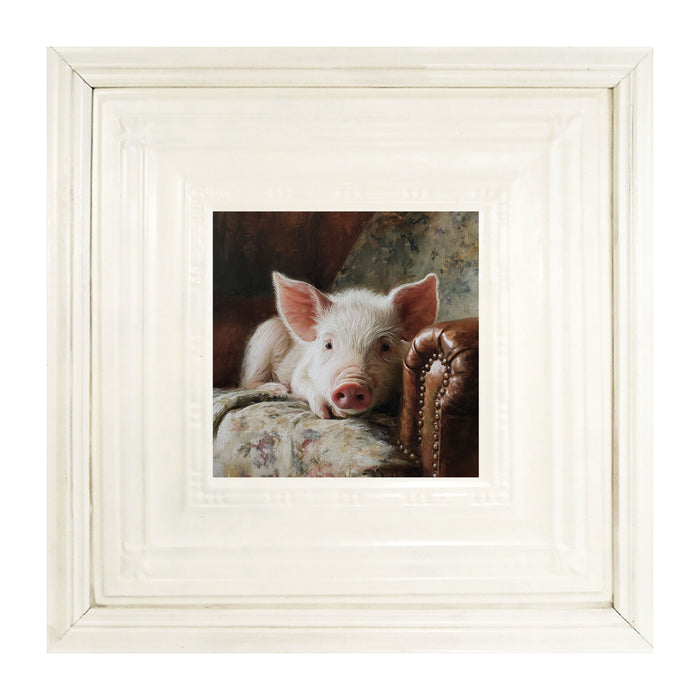 Armchair with Pig