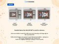 Size guide for Arneil Scottish family crest woven blanket with Caledonia tartan background