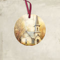 Autumn Church 5 - Ornament