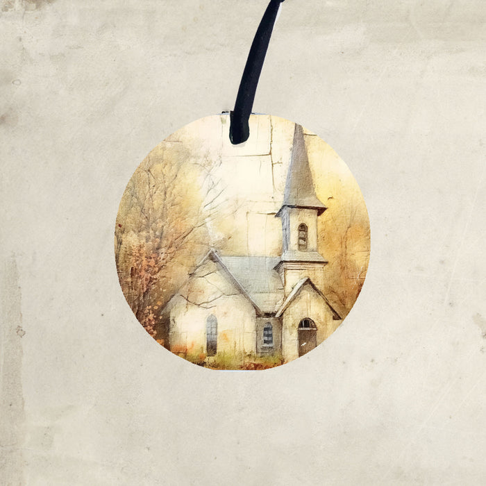 Autumn Church 5 - Ornament
