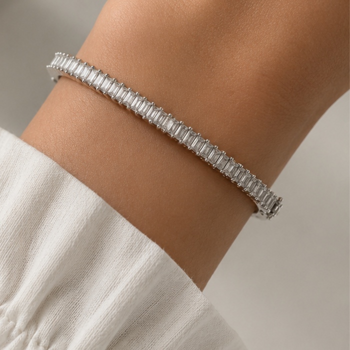 Baguette Luxe Bangle