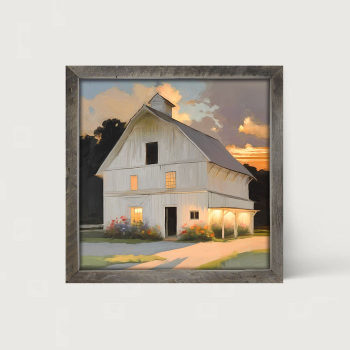Barn at Sunset