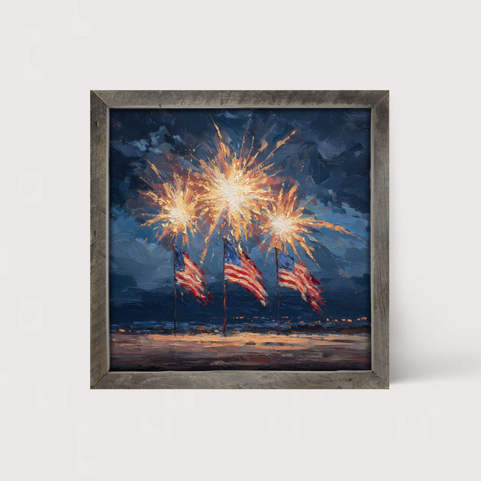 Beachside Fireworks