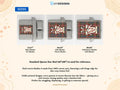Size guide for Begley Scottish family crest woven blanket with Caledonia tartan background