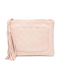 Laggo Bisou Clutch in elegant design, showcasing its sleek silhouette and texture, perfect for handbag and wallet accessories.
