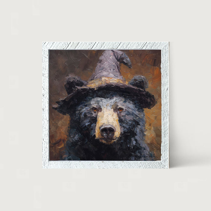 Black Bear with Witch Hat