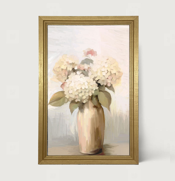 Bouquet of Hydrangeas - Framed art