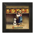 Boy with Dog - Framed art