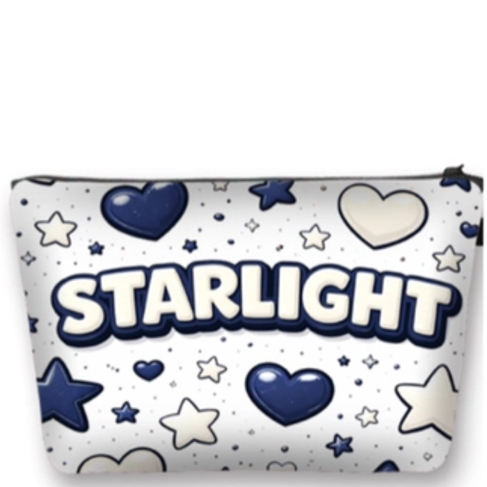 Colorful Bubble Camp pouches by Private label, featuring playful designs and a durable fabric for versatile storage.