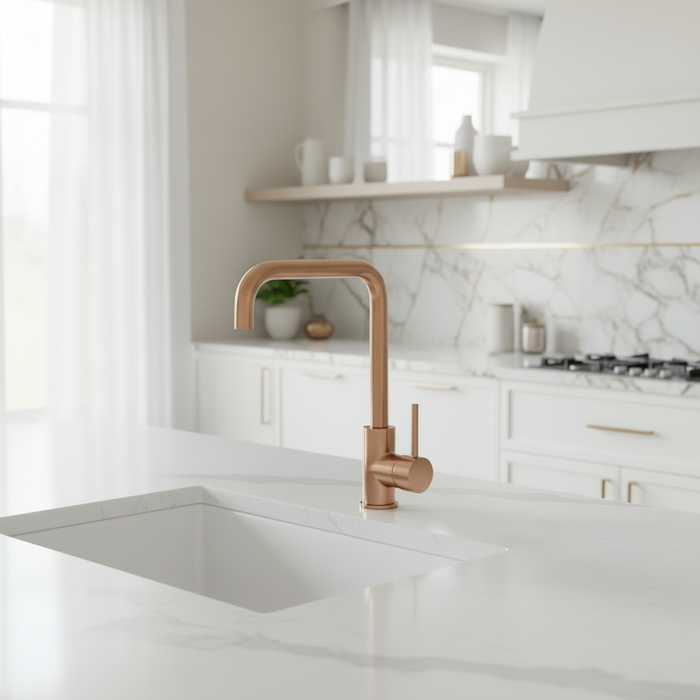 Caroma Jade AP Sink Mixer Rose Gold