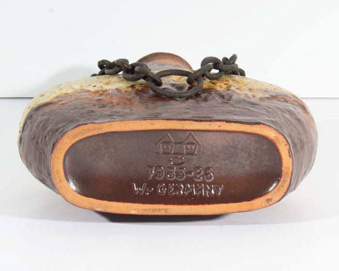 Carstens Tönnieshof “Luxus” West German Vase with Chain