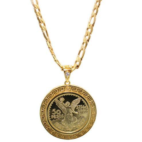 Centenario with Necklace (24K Gold Filled)