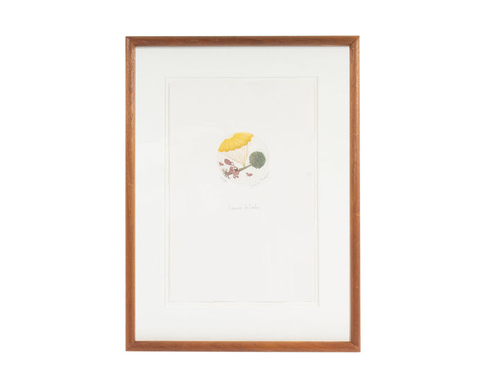 Christine Thouzeau “Before Birth” Aquatint Print