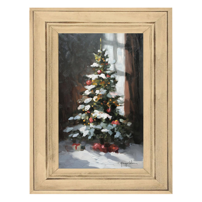 Christmas Tree near Window