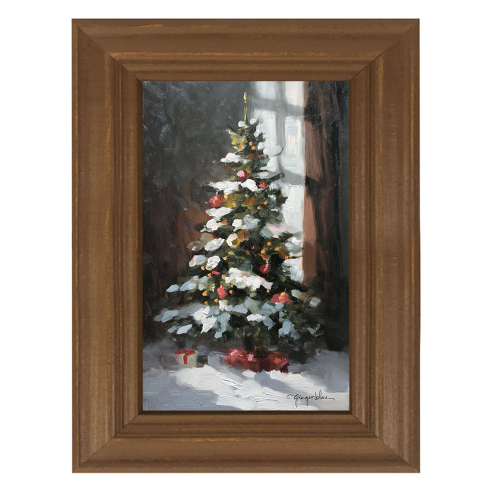 Christmas Tree near Window