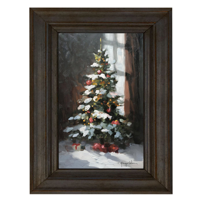 Christmas Tree near Window