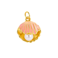 Clam Pearl Charm