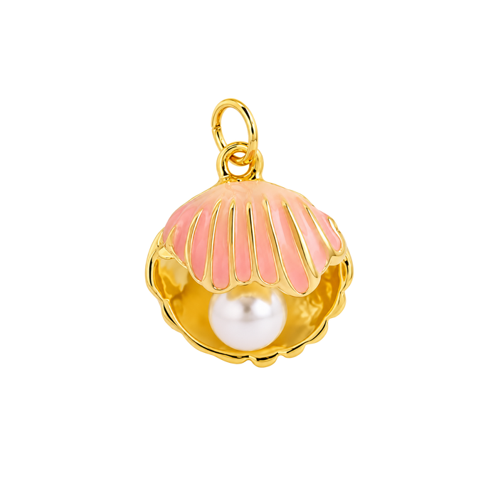 Clam Pearl Charm