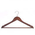 Clothes Hangers, Wooden Hangers Ultra Thin Space Saving Velvet Hangers Non-Slip Hangers Suit Hangers Ideal for Everyday Standard Use, Clothing Hangers (Brown,16 Pack)
