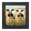 Cow friends - Framed art