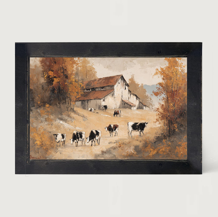 Cows in the Autumn