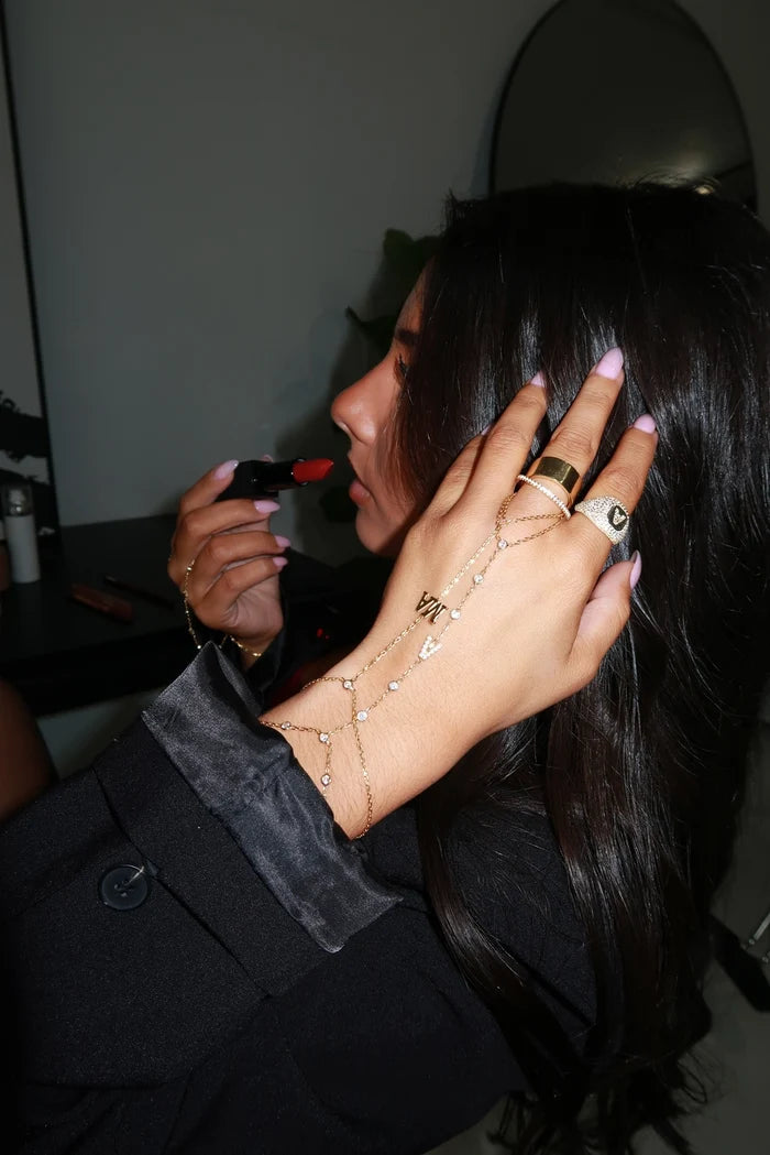Custom Monogram Hand Chain