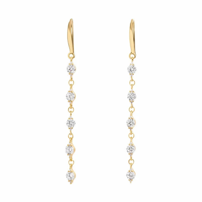 Cz Drop Earrings
