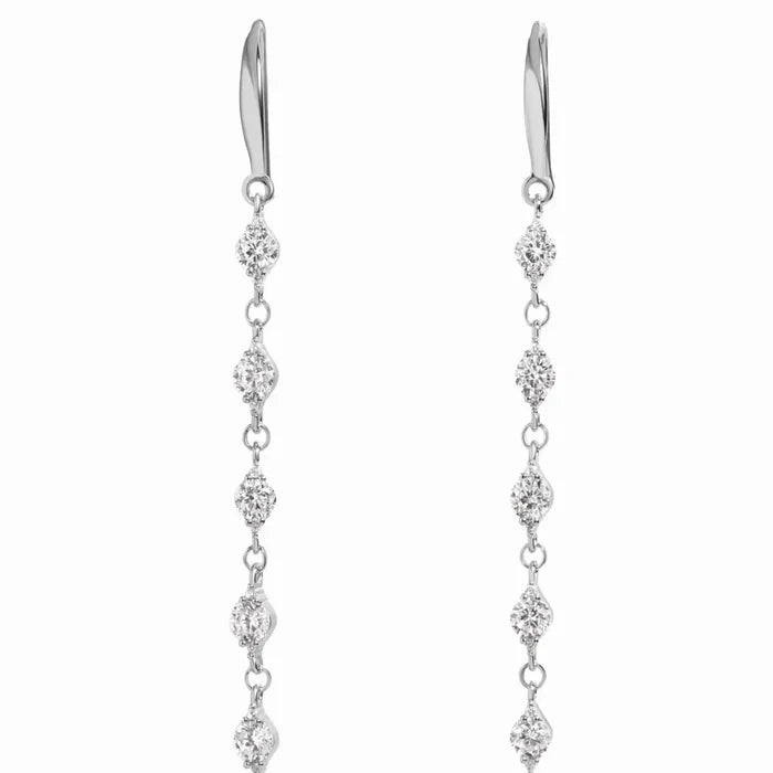 Cz Drop Earrings