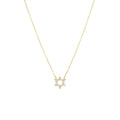 Cz star of david necklace