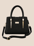 D.BERRY Quilted Leather Satchel - Nishat Creative Store