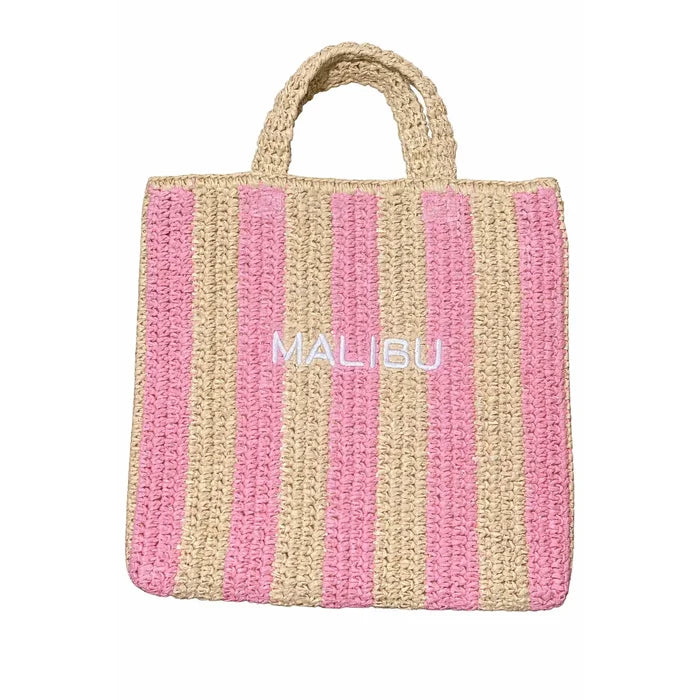 Destination Woven Raffia Tote Bags