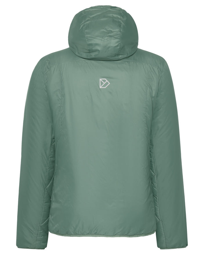 Dark-Moss coloured Didriksons Mens Sander Jacket on white background #colour_dark-moss