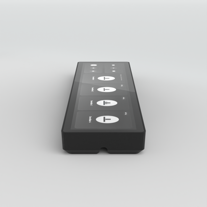 Digital Button side view in Midnight finish