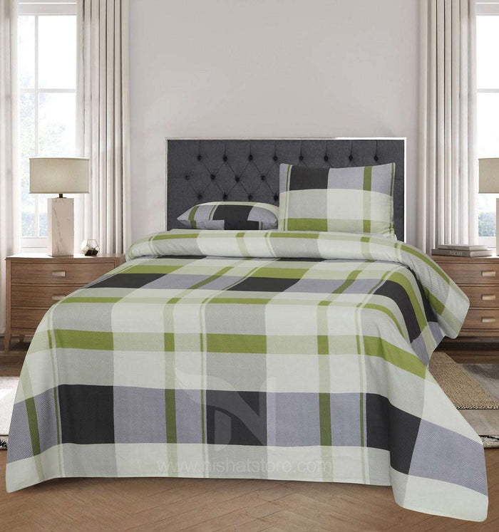 Double Bed Sheet Design NC-C 7370 - Nishat Creative Store