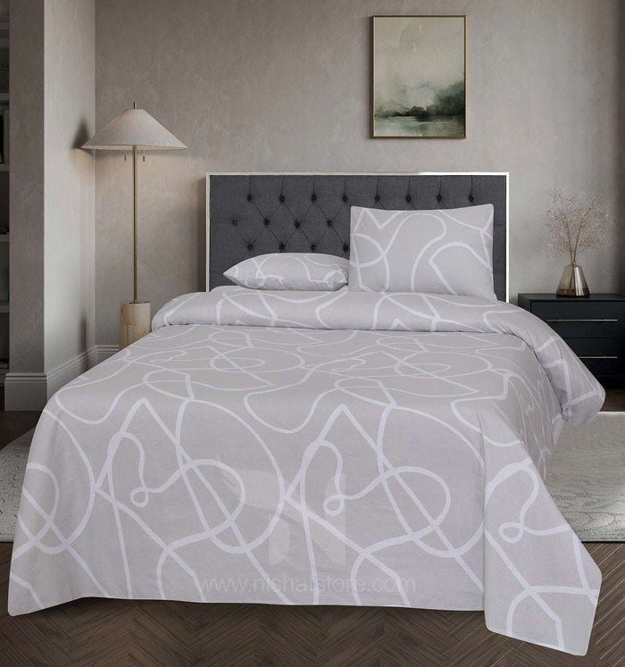 Double Bed Sheet Design NC-C 7372 - Nishat Creative Store