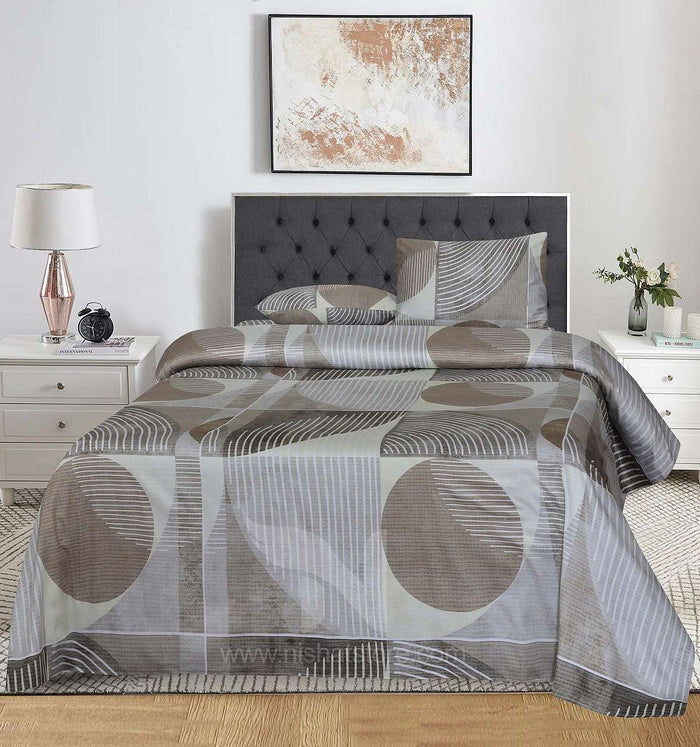 Double Bed Sheet Design NC-S 7227 - Nishat Creative Store